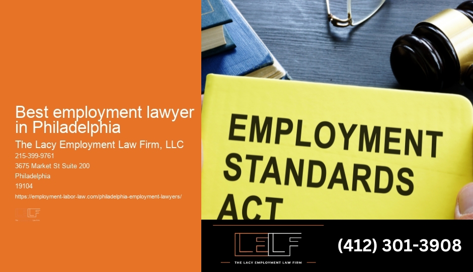 Best law firm for employment law Philadelphia