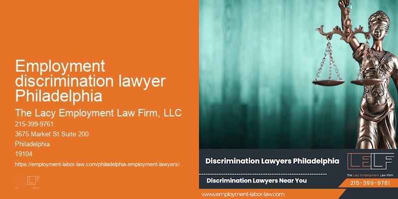 Employment discrimination lawyer Philadelphia