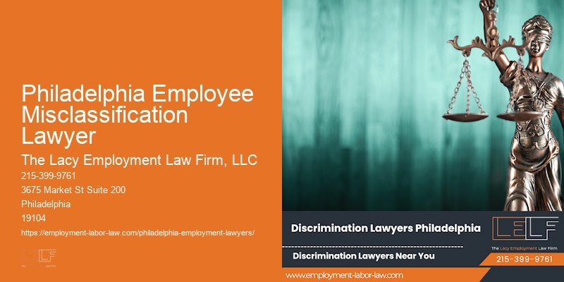 Philadelphia Employee Misclassification Lawyer
