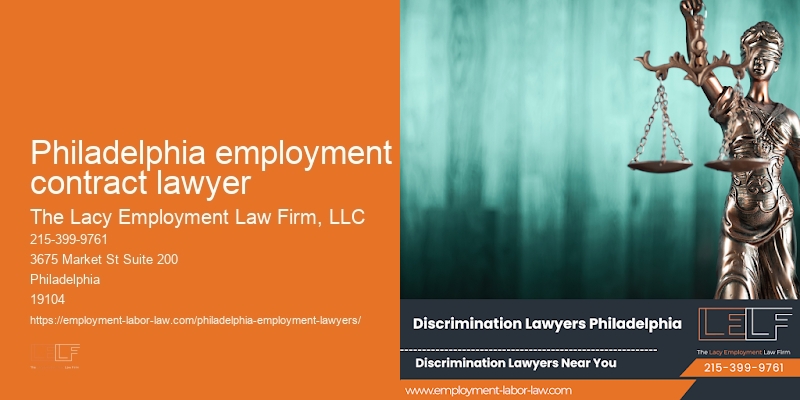 Philadelphia employment contract lawyer