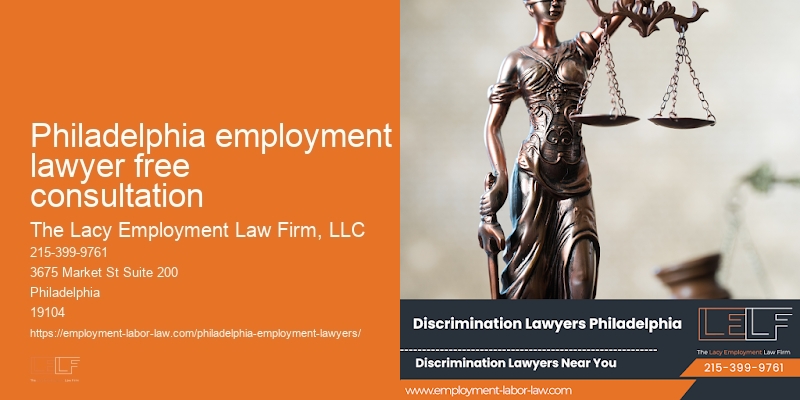 Philadelphia employment lawyer free consultation