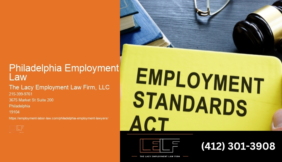 Employment Law Philadelphia Area