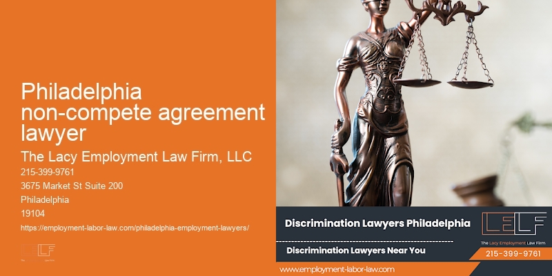 Philadelphia non-compete agreement lawyer