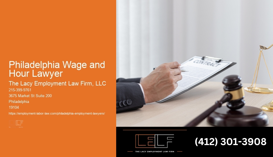 Philadelphia Unpaid Wages Lawyer