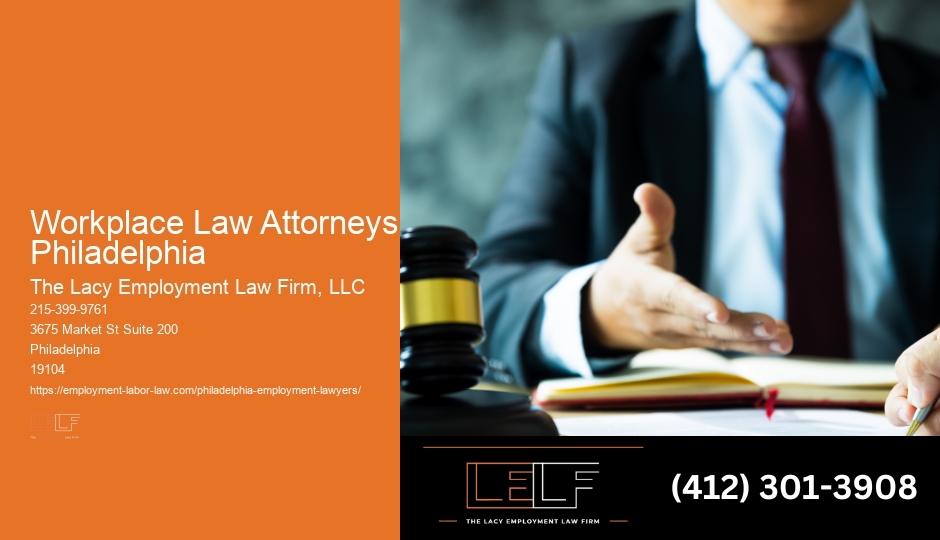Philadelphia Workplace Legal Representation