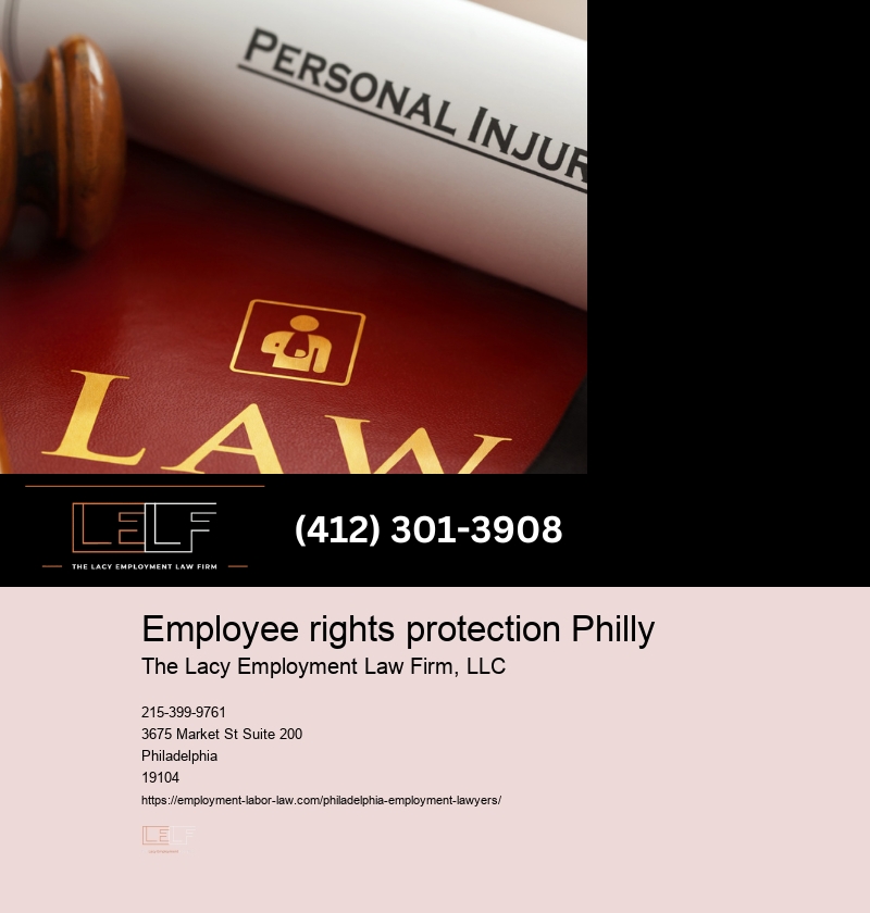 Legal representation for employees in Philly workplaces