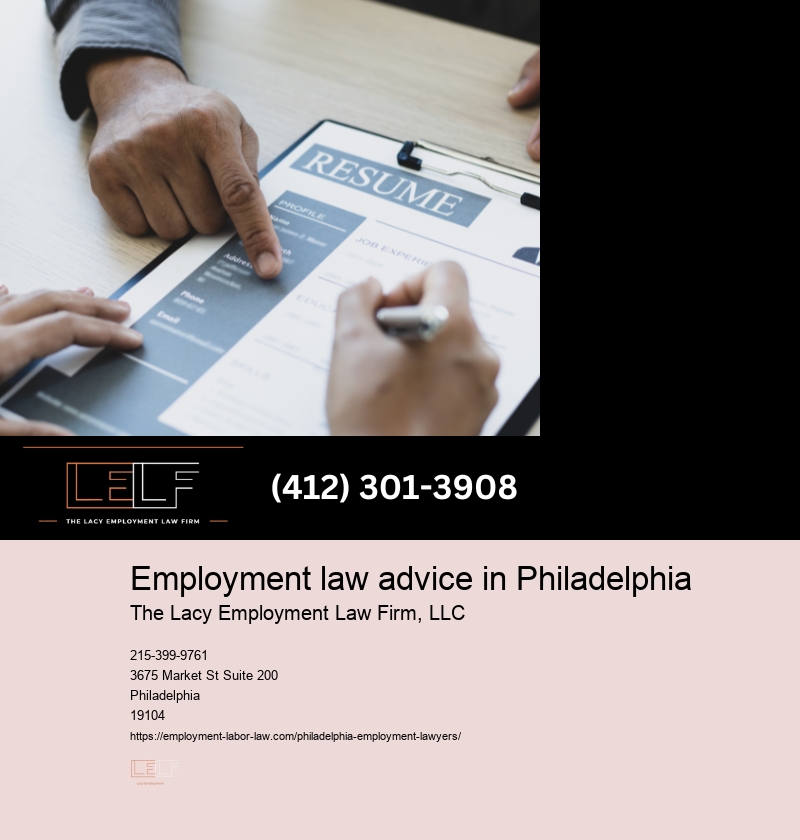 Employee rights legal representation in Philly workplaces