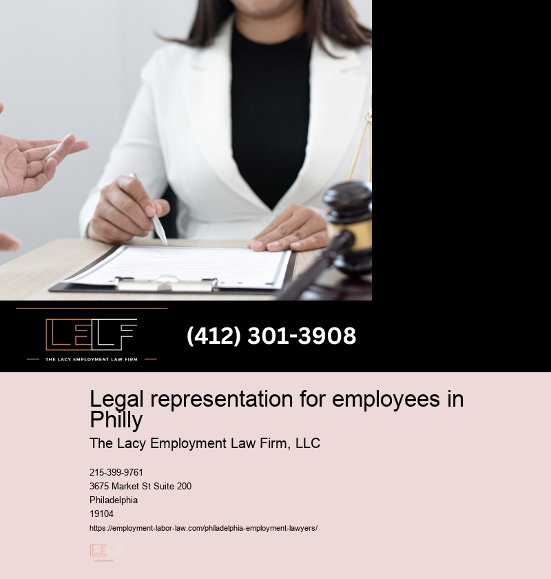 Legal support for employees in Philadelphia