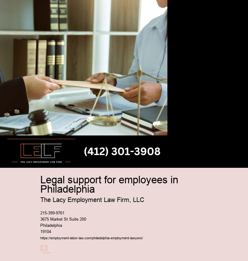 Legal representation for employees in Philly
