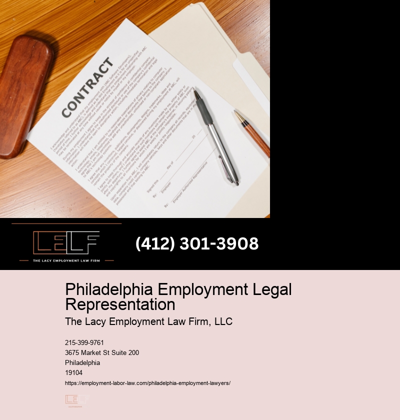 Philadelphia Employment Law Consultation Fees
