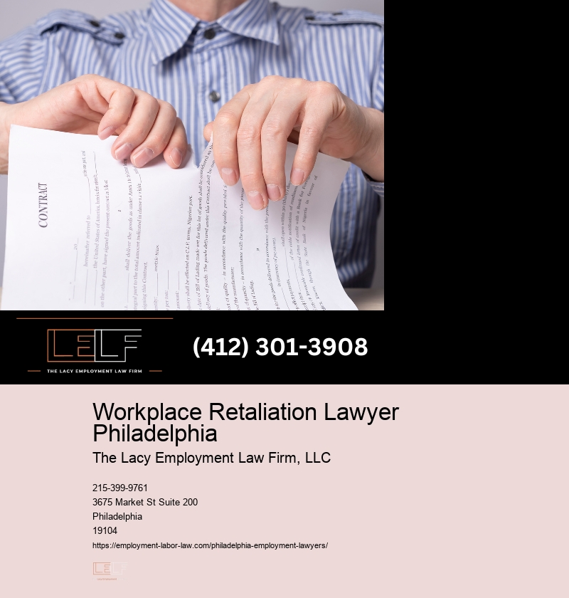 Lawyer for Employment Termination Philadelphia